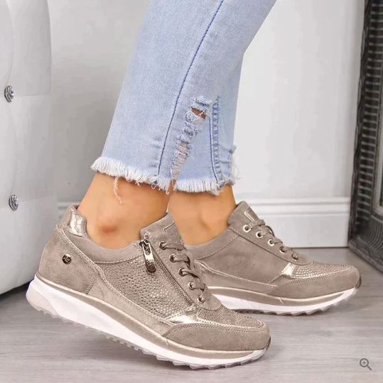 Ginevra | Ortopädische Turnschuhe mit Reißverschluß