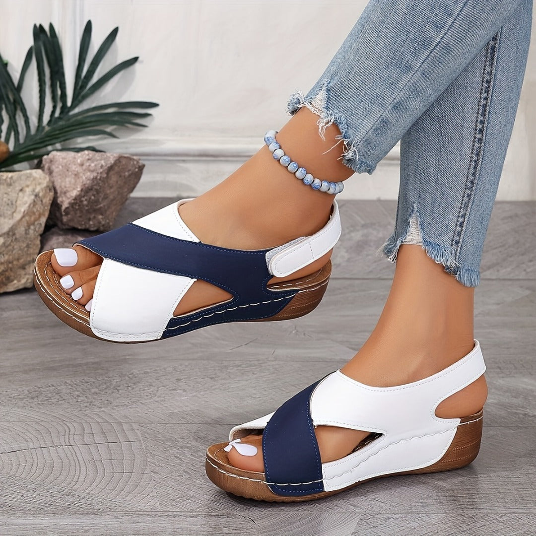 Milena | Ultrabequeme Orthopädische Sandalen für Damen mit niedrigem Absatz