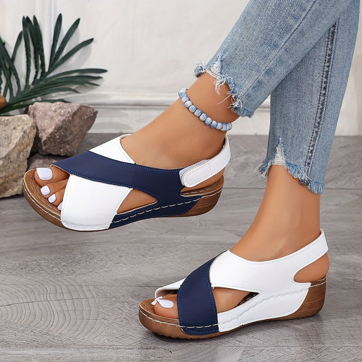 Milena | Ultrabequeme Orthopädische Sandalen für Damen mit niedrigem Absatz
