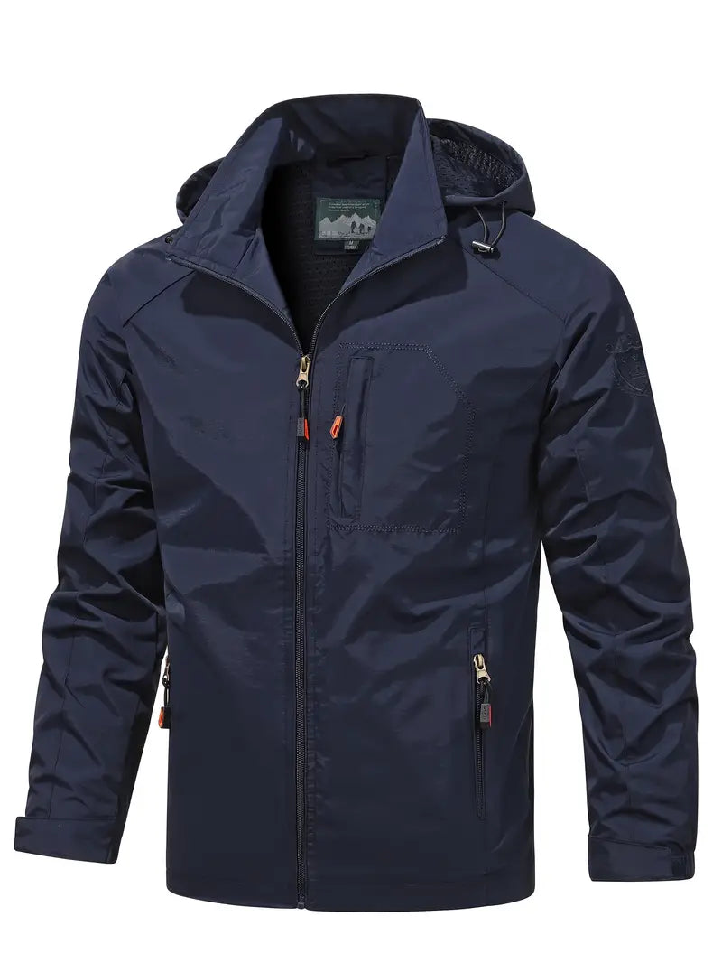 Wendell | Leichte Herrenjacke für Herren mit langen Ärmeln und Stehkragen