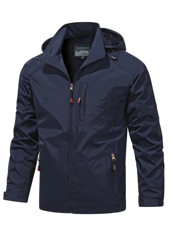 Wendell | Leichte Herrenjacke für Herren mit langen Ärmeln und Stehkragen