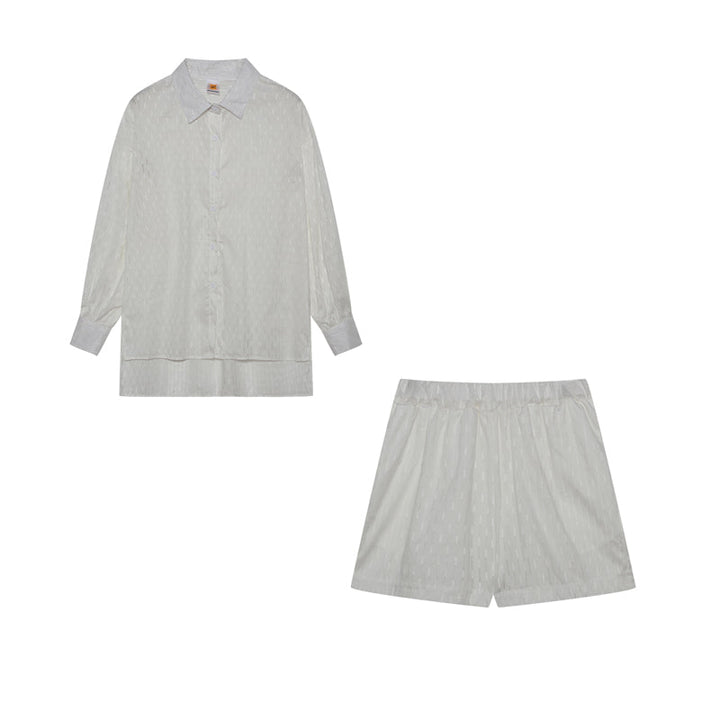 Elizabeth | Luftiges Shirt- und Shorts-Set für Damen