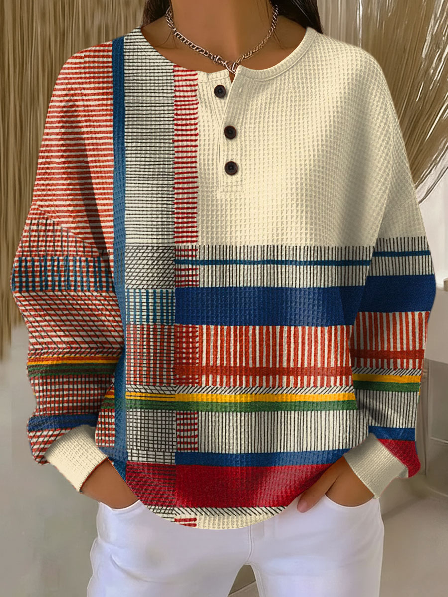 Mille | Diskrete Eleganz Pullover für Damen mit Rundhalsausschnitt und langen Ärmeln