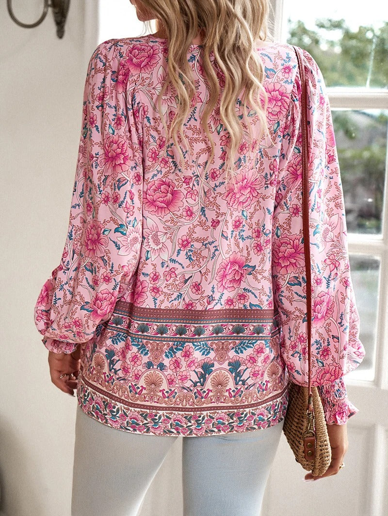 Beverly | Sommer Blumenoberteil