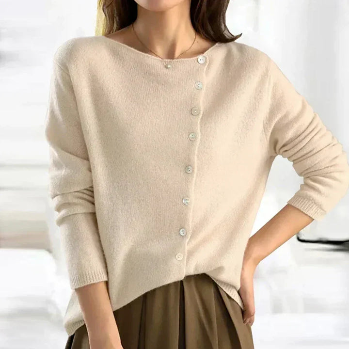 Paige | Cozy Cardigan für Damen mit V-Ausschnitt und langen Ärmeln