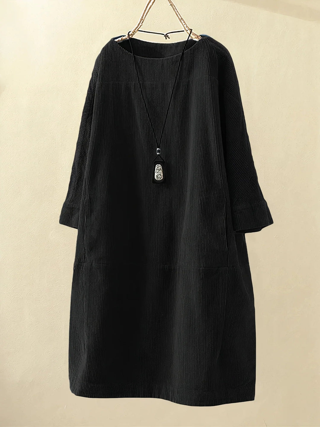 Zophie | Entspanntes Vintage-Cordkleid