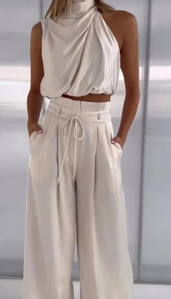 Jana | Zweiteiliges Set für Damen mit asymmetrischem Ausschnitt