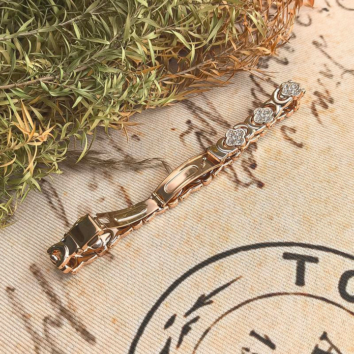 Aurelia | Elegantes Magnetisches Kupferarmband
