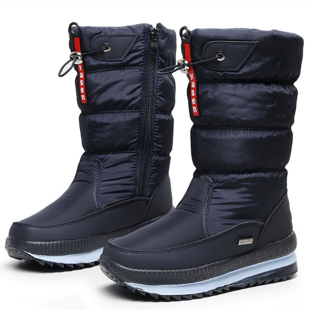 Lara | Rutschfeste und Wasserdichte Schneestiefel aus Kunstfell für Damen
