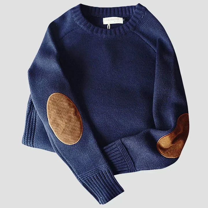 Taylor | Harbour Pullover aus e mit Rundhalsausschnitt und langen Ärmeln