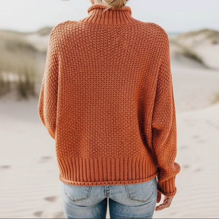 Clara | Pull à col roulé à manches longues pour femme
