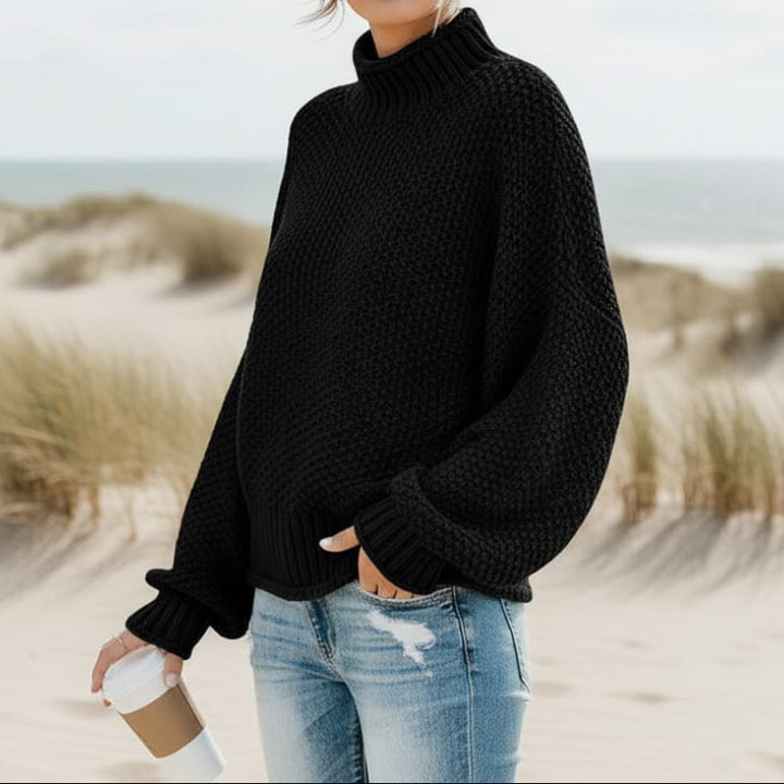Clara | Pull à col roulé à manches longues pour femme