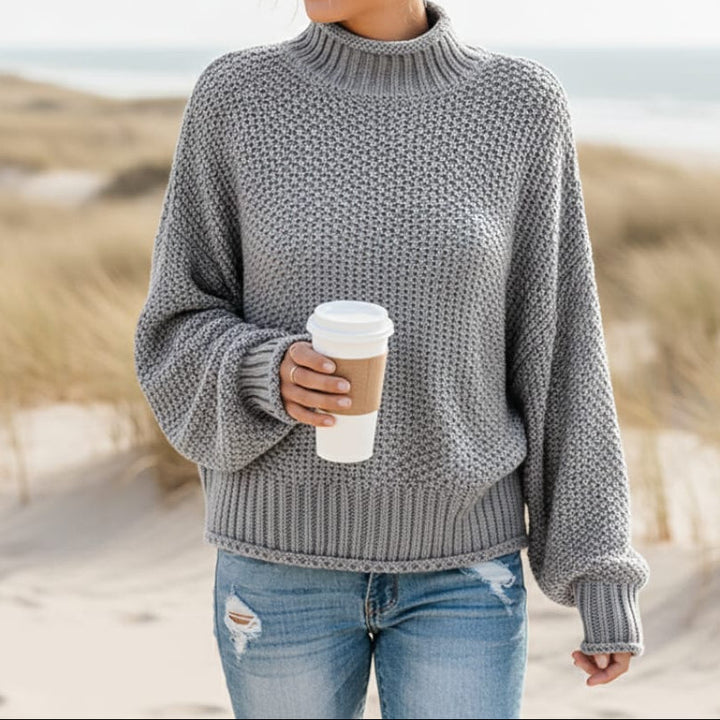 Clara | Pull à col roulé à manches longues pour femme