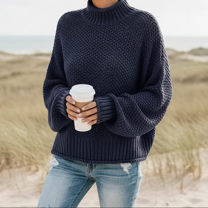 Clara | Pull à col roulé à manches longues pour femme