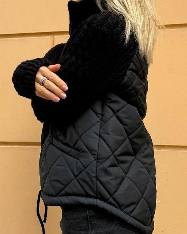 Mila | Damen-Strickjacke mit Taschen und langen Ärmeln