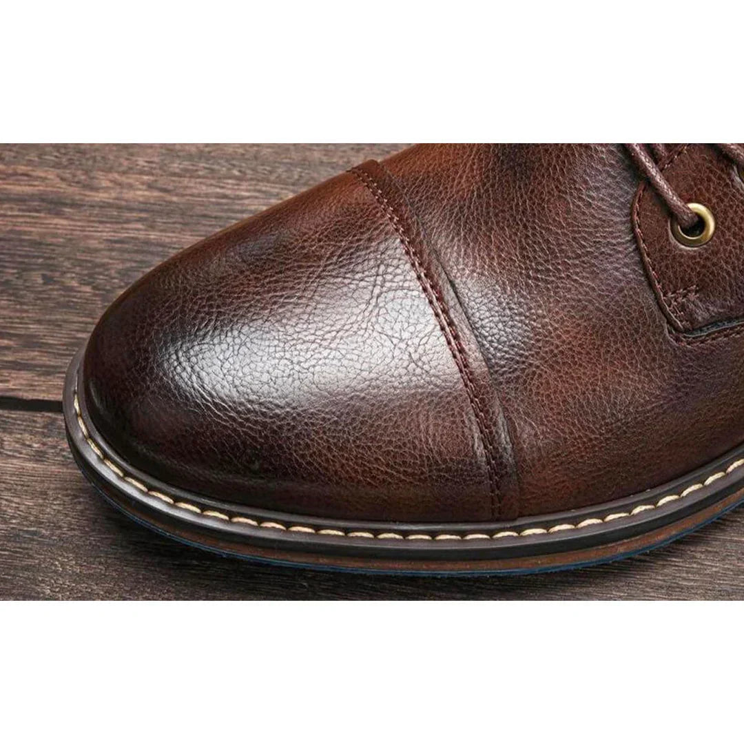 Dawson | Oxford-Stiefel für Herren mit flachem Absatz