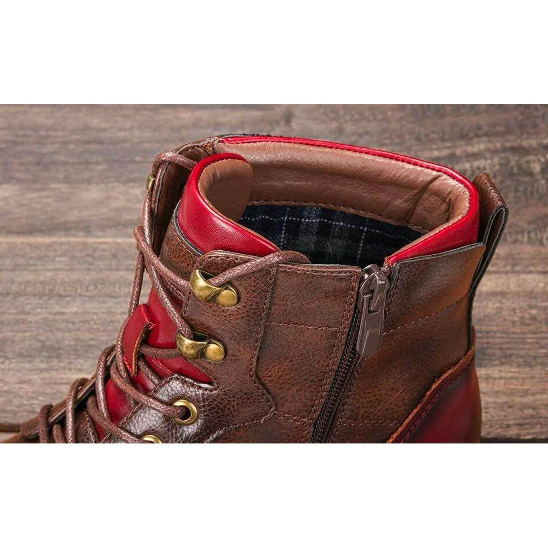Dawson | Oxford-Stiefel für Herren mit flachem Absatz