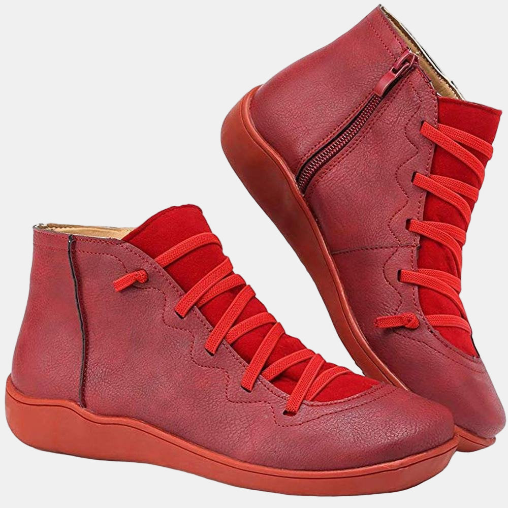 Riley | Schnür-Ankle Boots