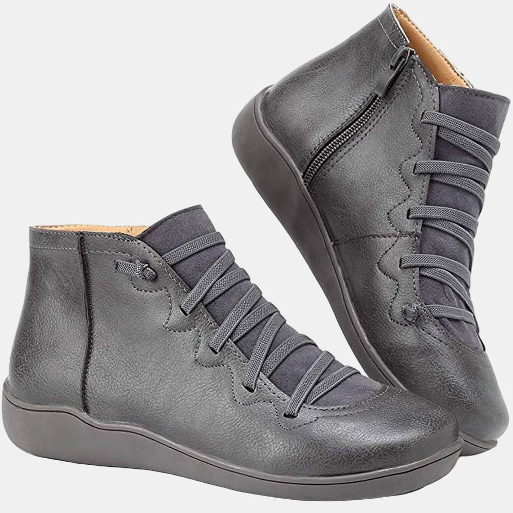 Riley | Schnür-Ankle Boots