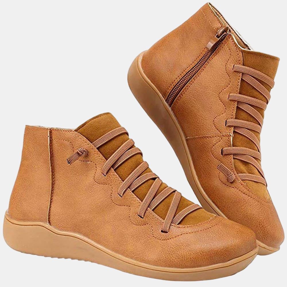 Riley | Schnür-Ankle Boots