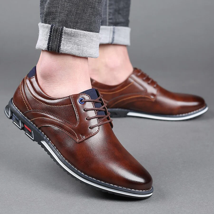 Oxford Lisse | Orthopädischer Anzugschuh für Herren
