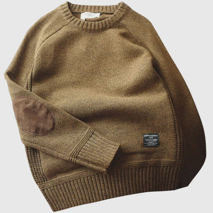 Taylor | Harbour Pullover aus e mit Rundhalsausschnitt und langen Ärmeln