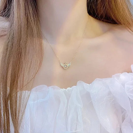 Charlotte | Halskette Wings für Damen