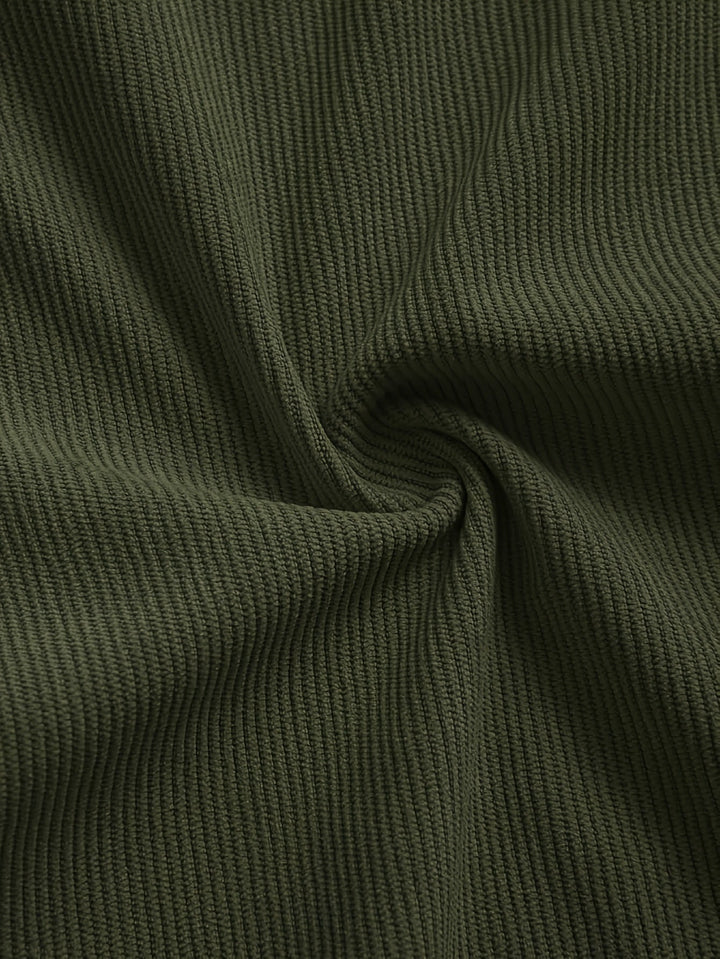 Lukas | Herren Langarm-Overshirt mit Knöpfen und Taschen