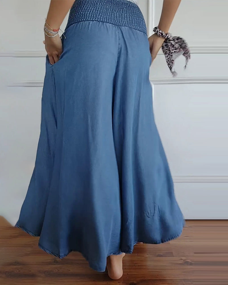 Sophia | Hose für Damen mit elastischem Bund und weiter Passform