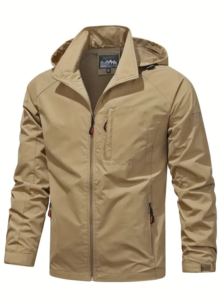 Wendell | Leichte Herrenjacke für Herren mit langen Ärmeln und Stehkragen