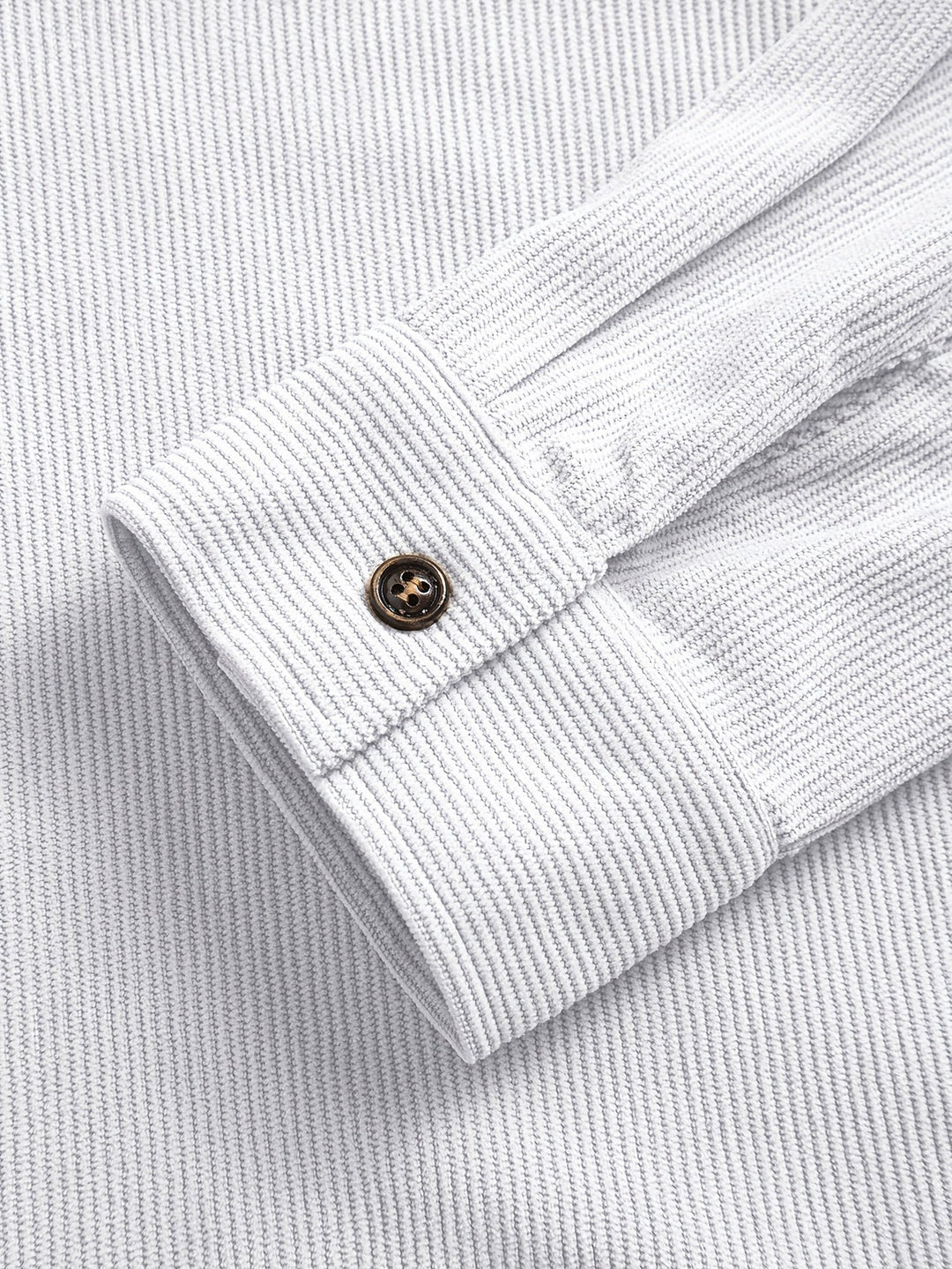 Lukas | Herren Langarm-Overshirt mit Knöpfen und Taschen