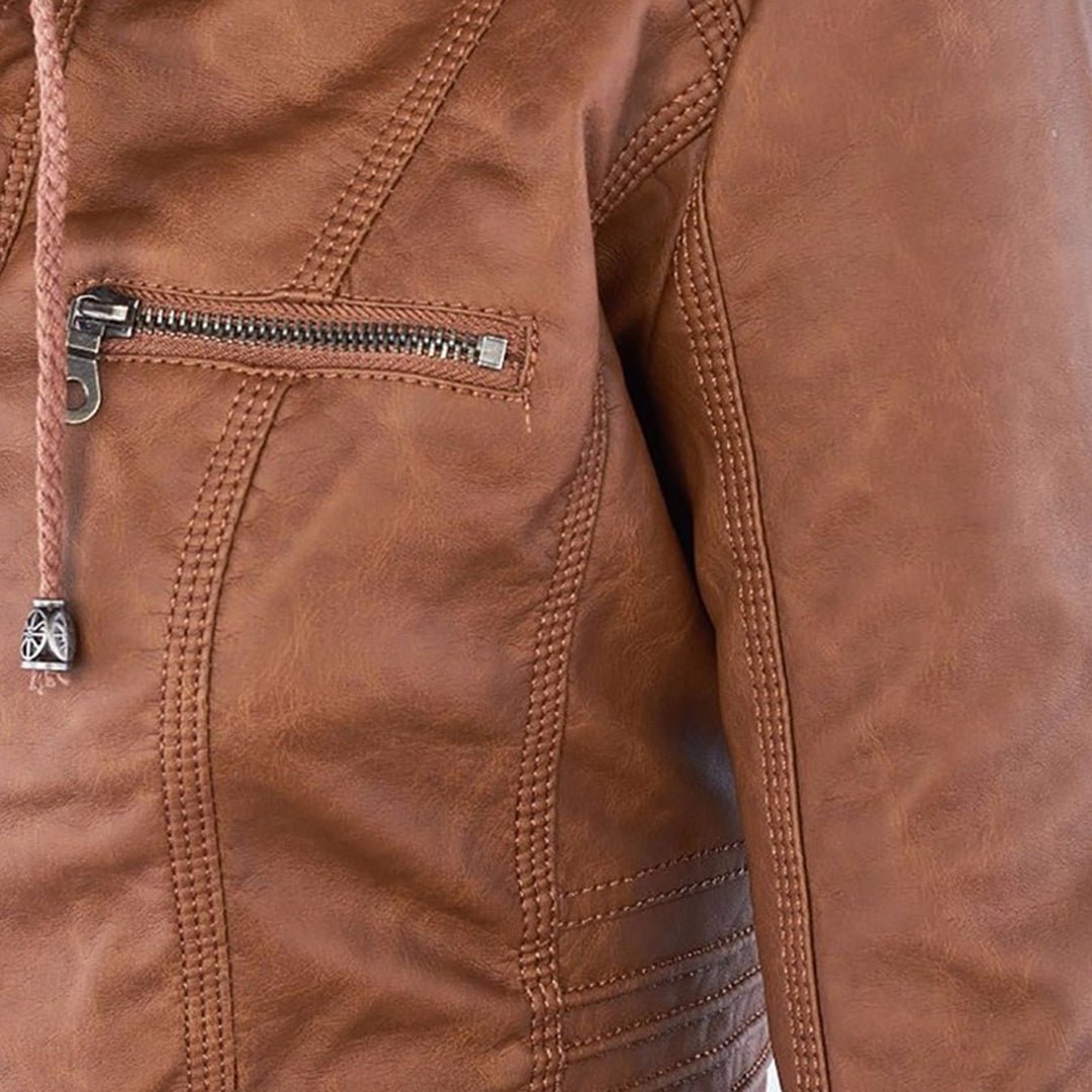Calista | Die ultimative modische Jacke für Damen mit Kapuze und langen Ärmeln