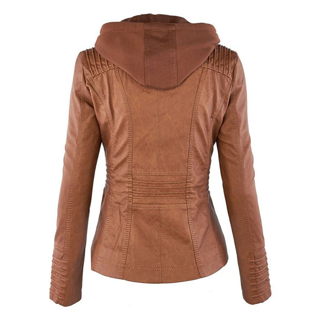 Calista | Die ultimative modische Jacke für Damen mit Kapuze und langen Ärmeln