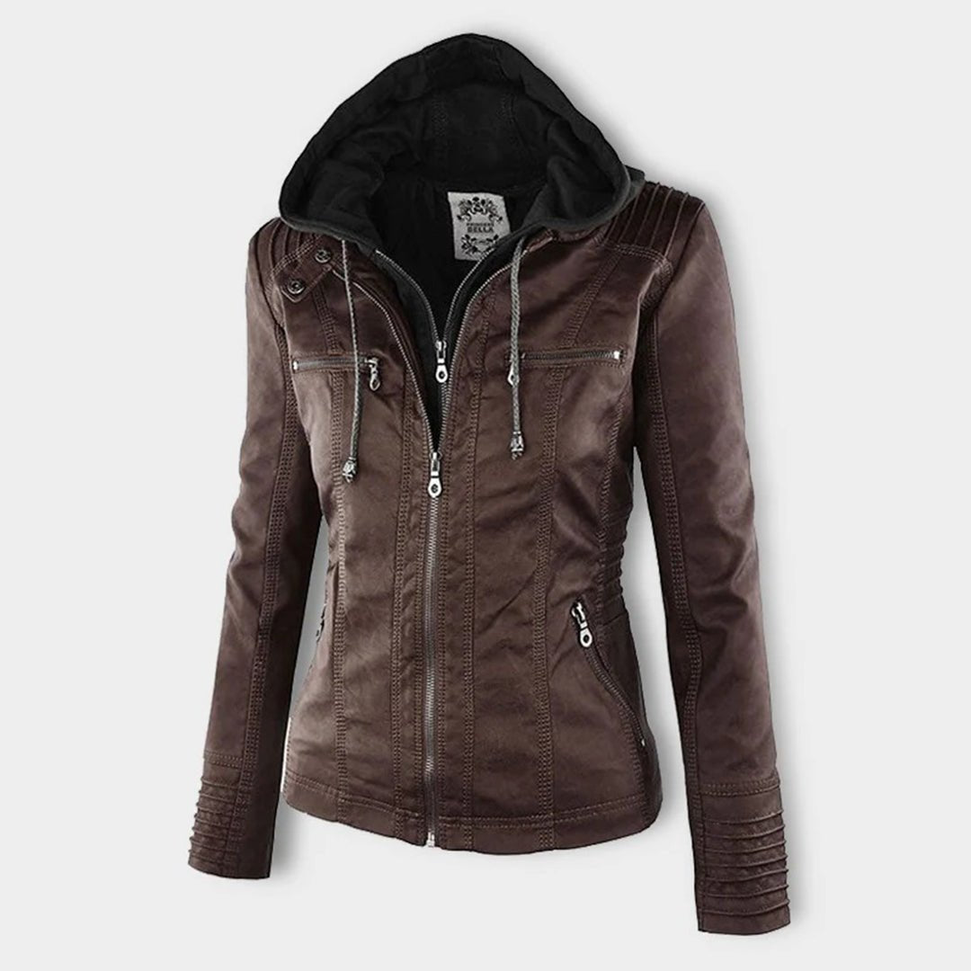 Calista | Die ultimative modische Jacke für Damen mit Kapuze und langen Ärmeln