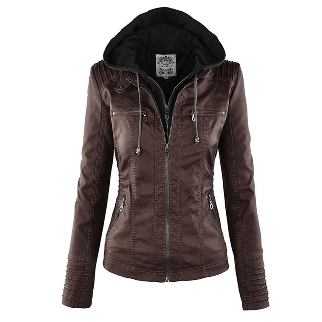 Calista | Die ultimative modische Jacke für Damen mit Kapuze und langen Ärmeln