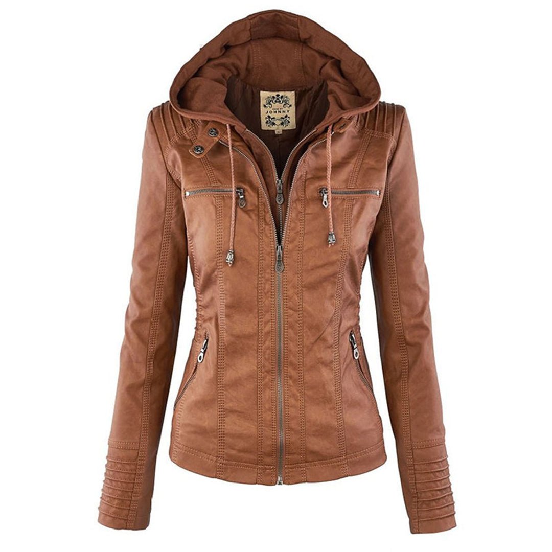 Calista | Die ultimative modische Jacke für Damen mit Kapuze und langen Ärmeln