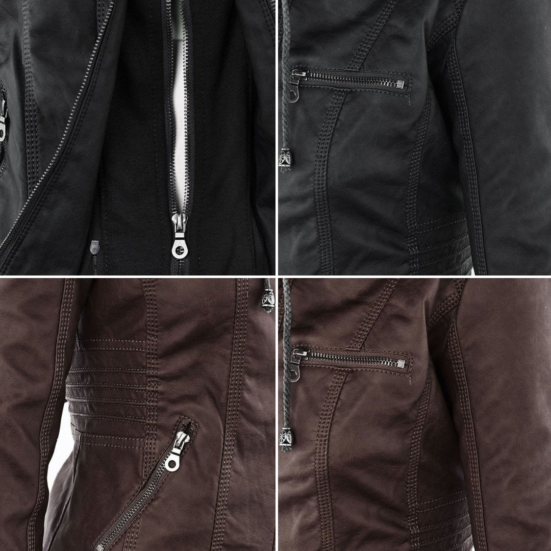 Calista | Die ultimative modische Jacke für Damen mit Kapuze und langen Ärmeln