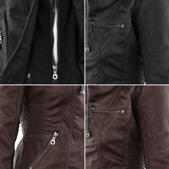 Calista | Die ultimative modische Jacke für Damen mit Kapuze und langen Ärmeln
