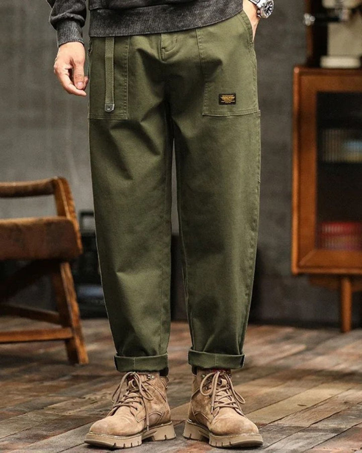 Levin | Vintage Cargo-Hose für Herren mit geradem Bein