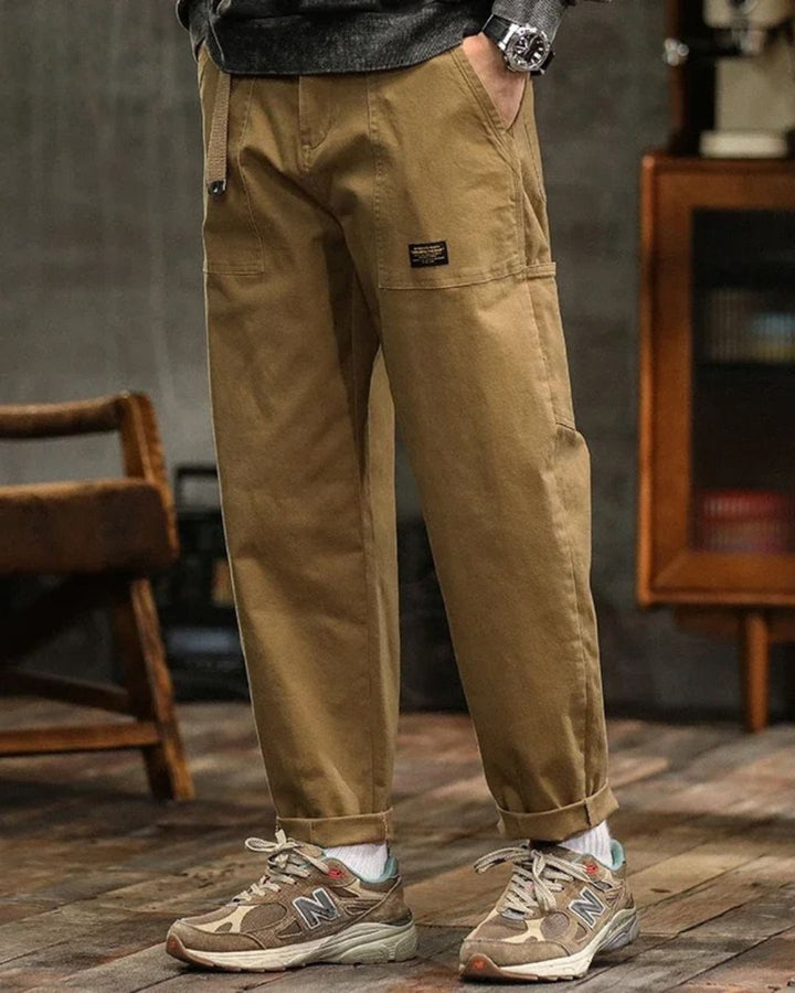 Levin | Vintage Cargo-Hose für Herren mit geradem Bein