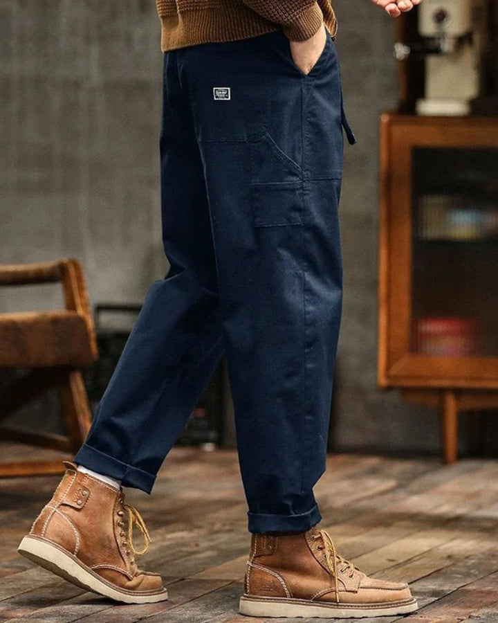 Levin | Vintage Cargo-Hose für Herren mit geradem Bein