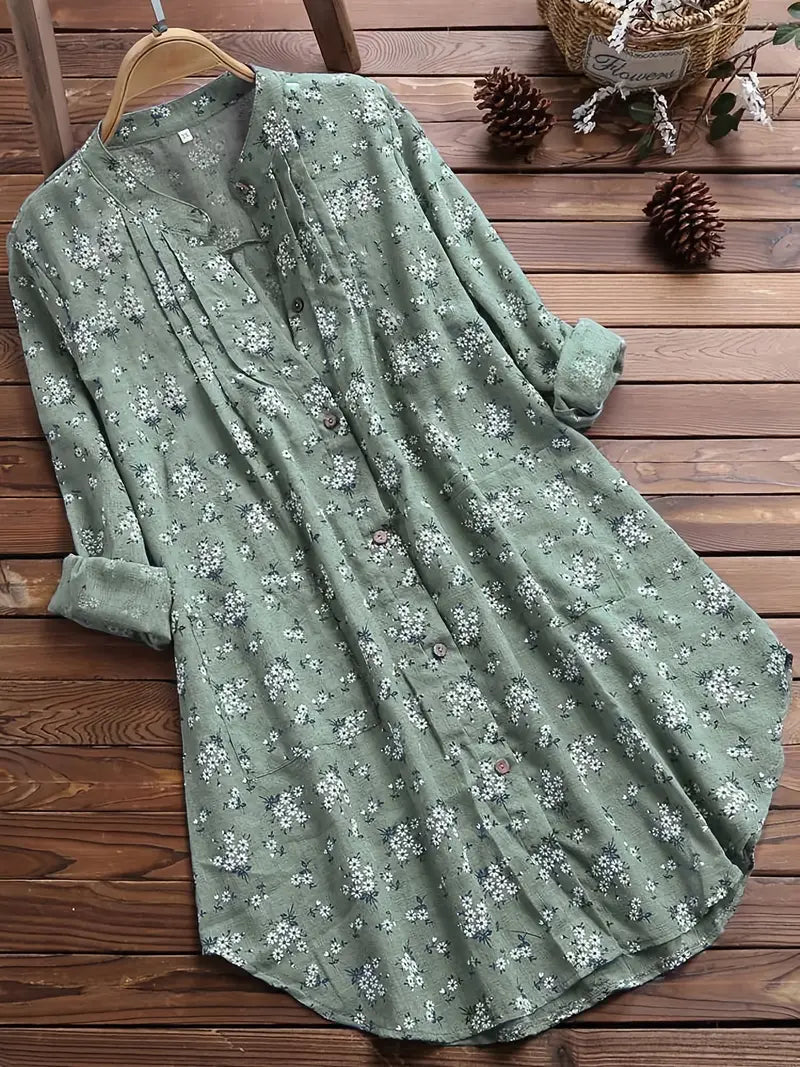 Ella | Sommerkleid Relax mit langen Ärmeln