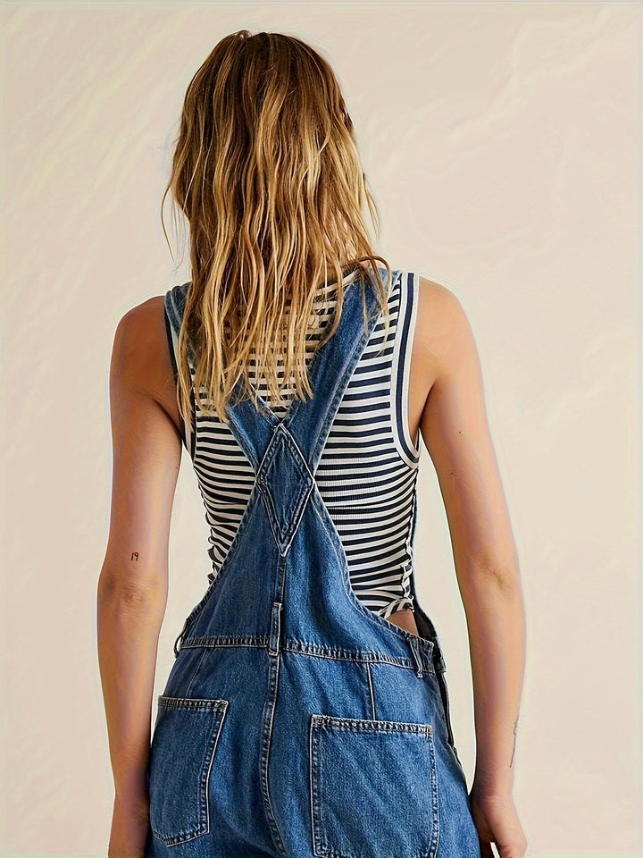 Wendy | Trendige Denim-Latzhose für Damen