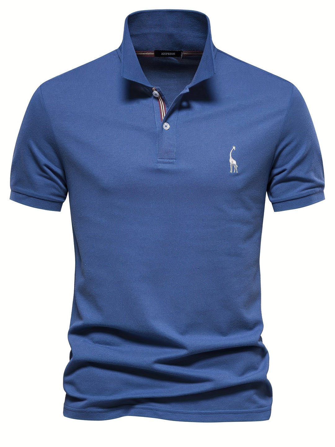Leonardo | Herren besticktes Poloshirt mit kurzen Ärmeln