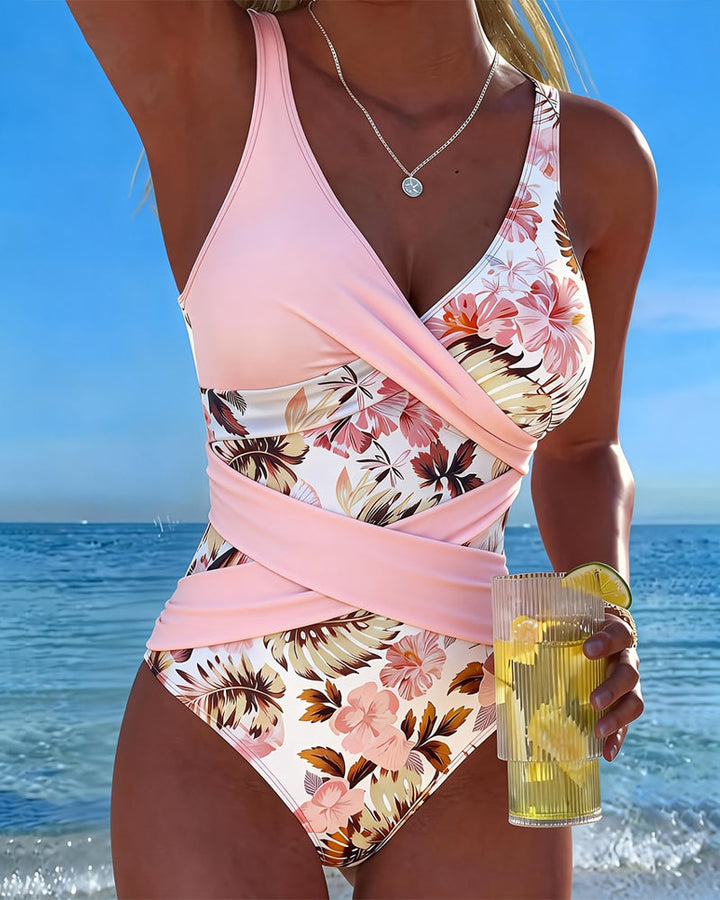 Chiara | Damen Floral-Einteiler