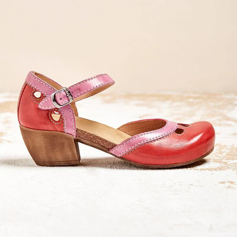 Fria | Bequeme Sandalen für Damen mit niedrigem Absatz