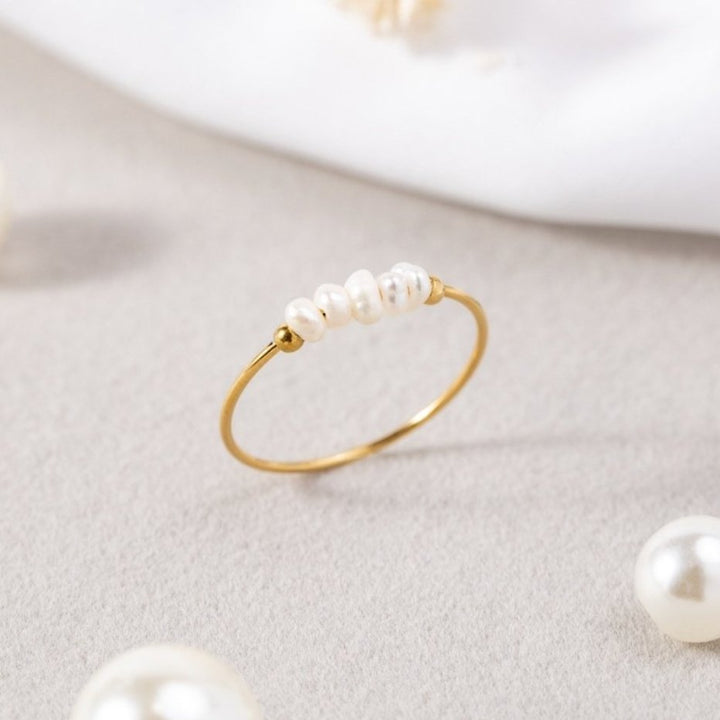 Silva | Ring aus Süßwasserperlen für Damen
