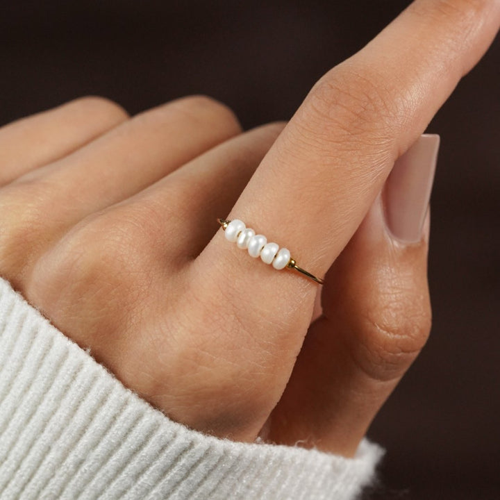Silva | Ring aus Süßwasserperlen für Damen