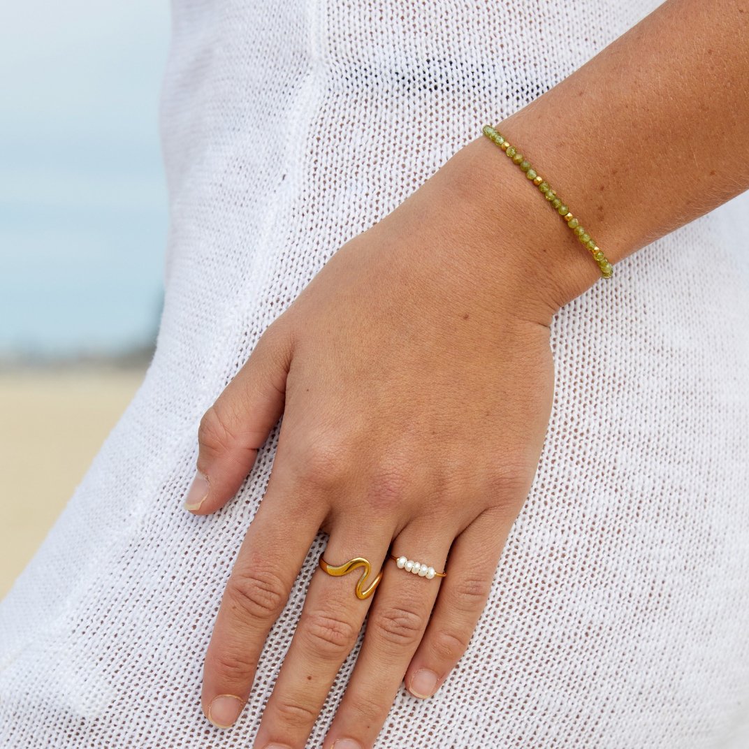 Silva | Ring aus Süßwasserperlen für Damen