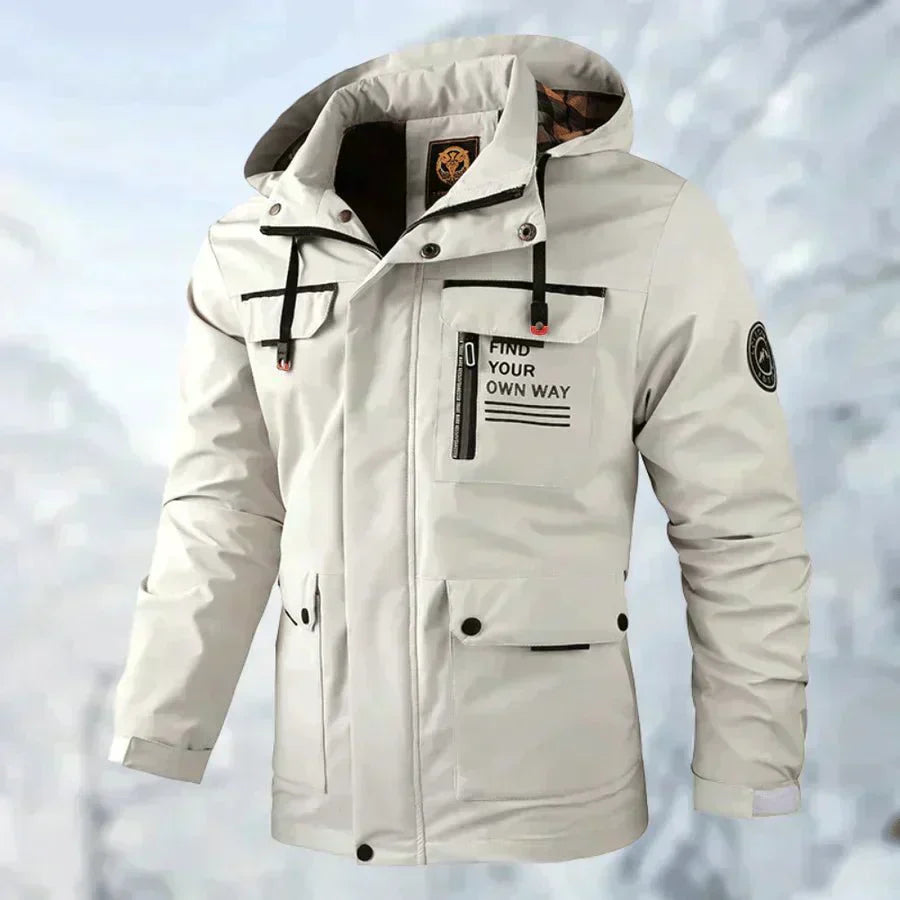 Mario | Komfortable Wind und Wasserdichte Outdoor Jacke für Herren